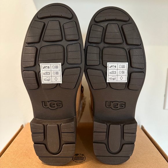 NWT UGG BOOTS - LACE UP - CHESTNUT - Picture 2 of 12